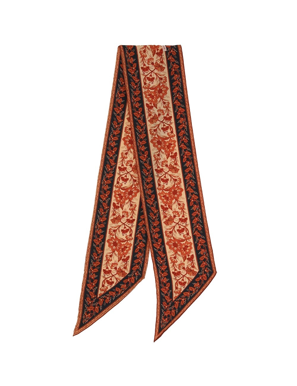 PRINTED SILK NECK SCARF - 2