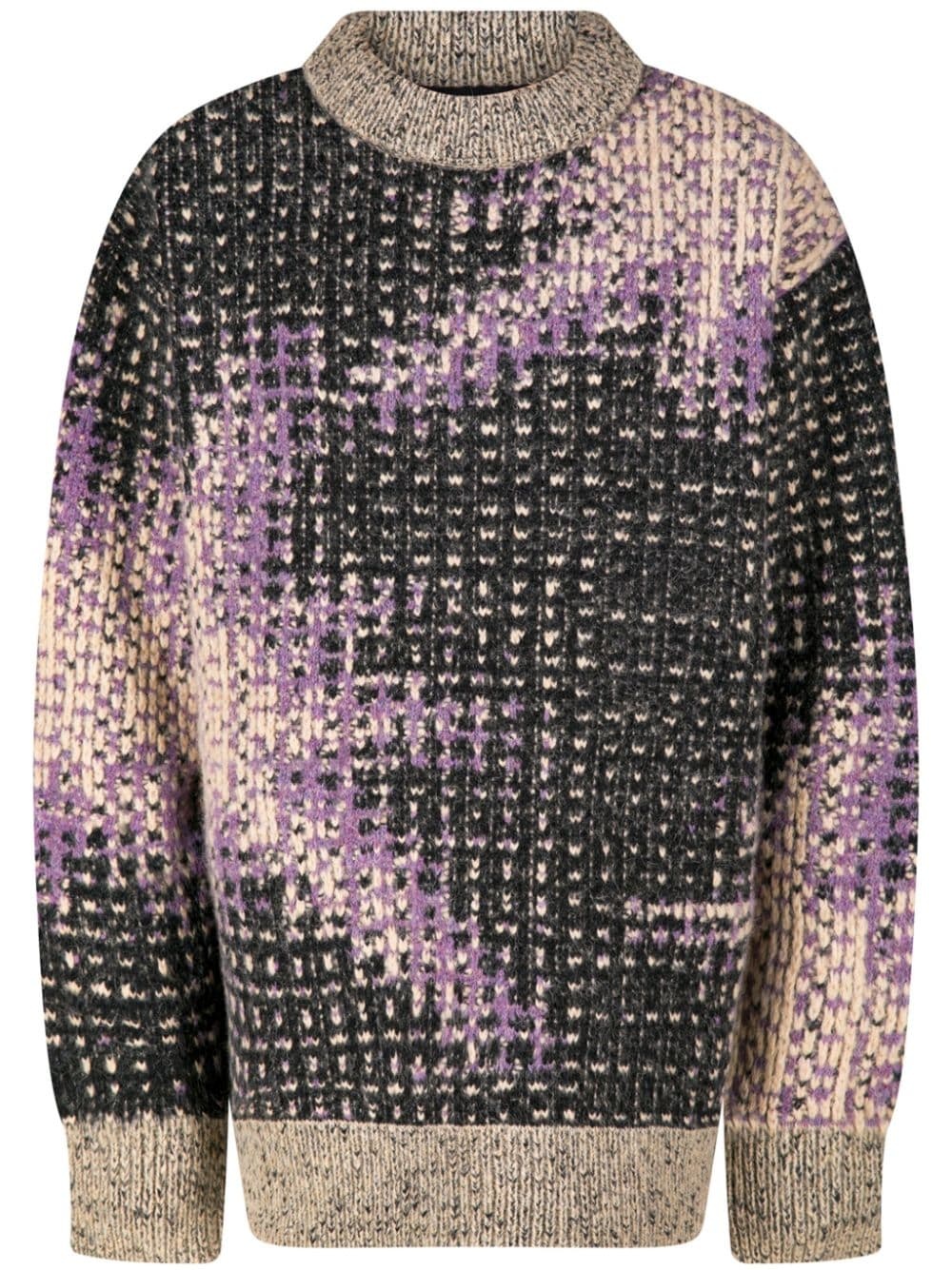 intarsia jumper - 1