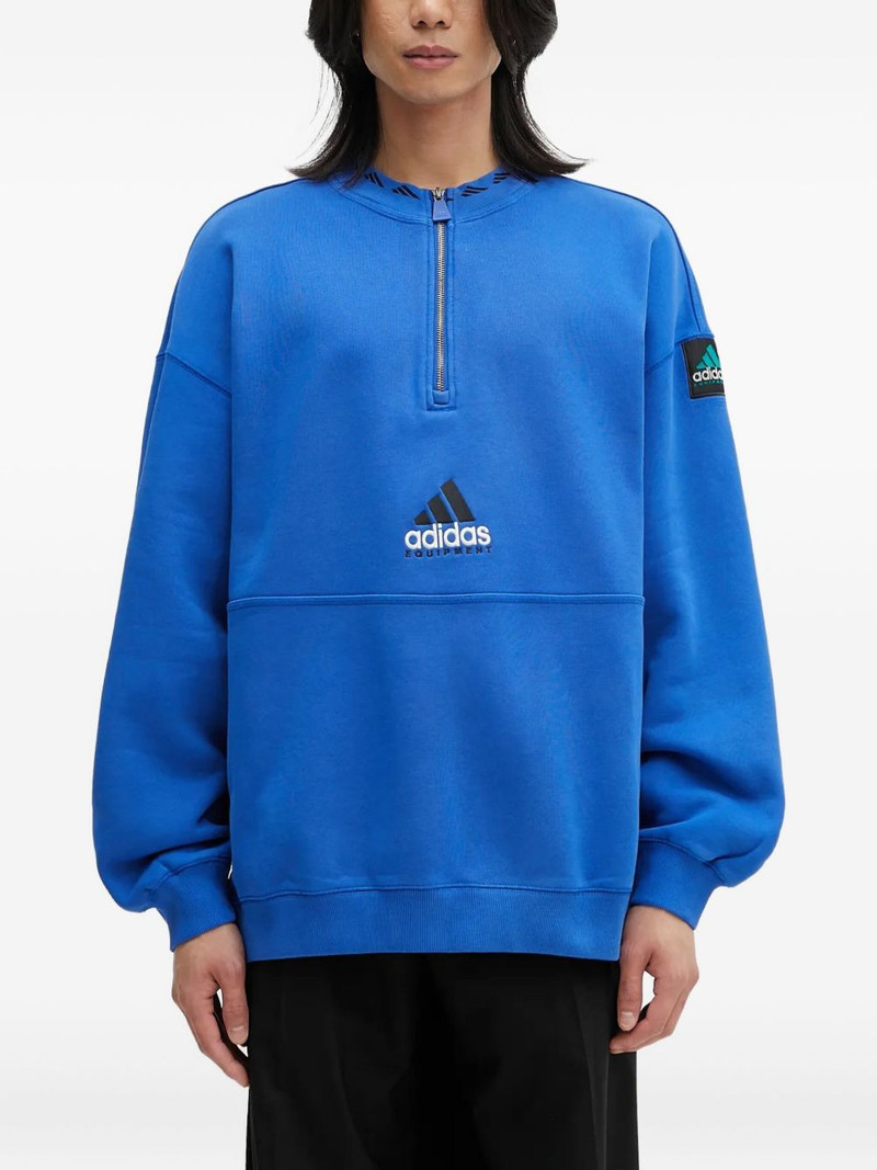 Eqt half-zip logo sweatshirt 1