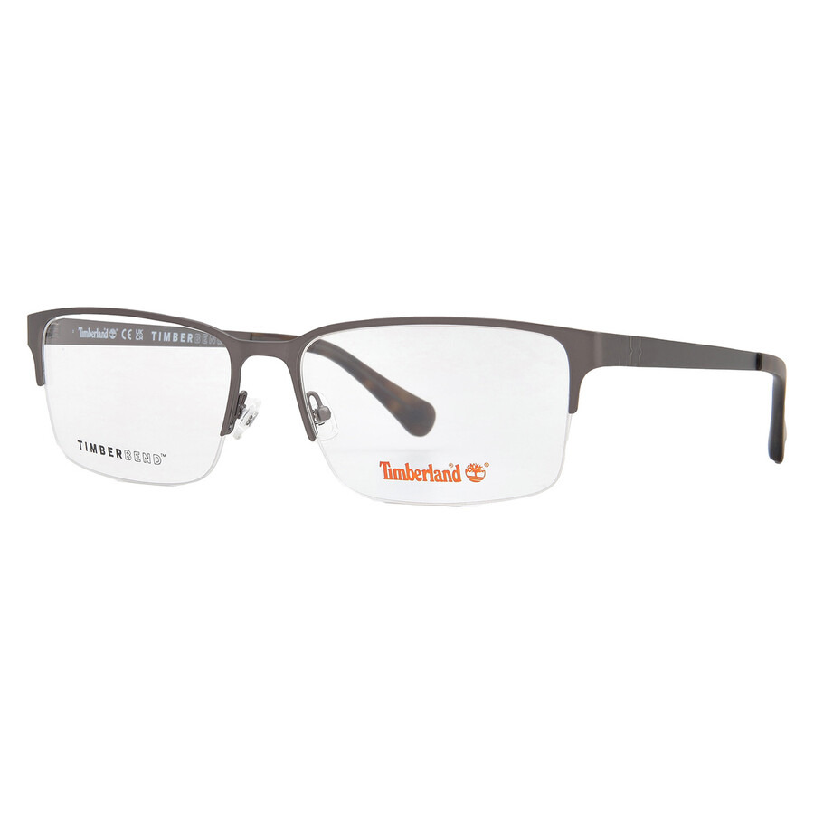 Timberland Demo Rectangular Men's Eyeglasses TB50037 007 64 - 2