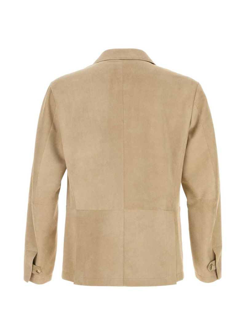 Canali suede blazer outlook