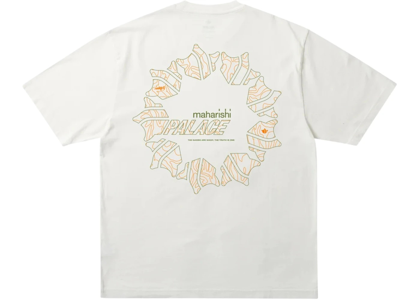 Palace Maharishi Temple Star T-Shirt White - 2