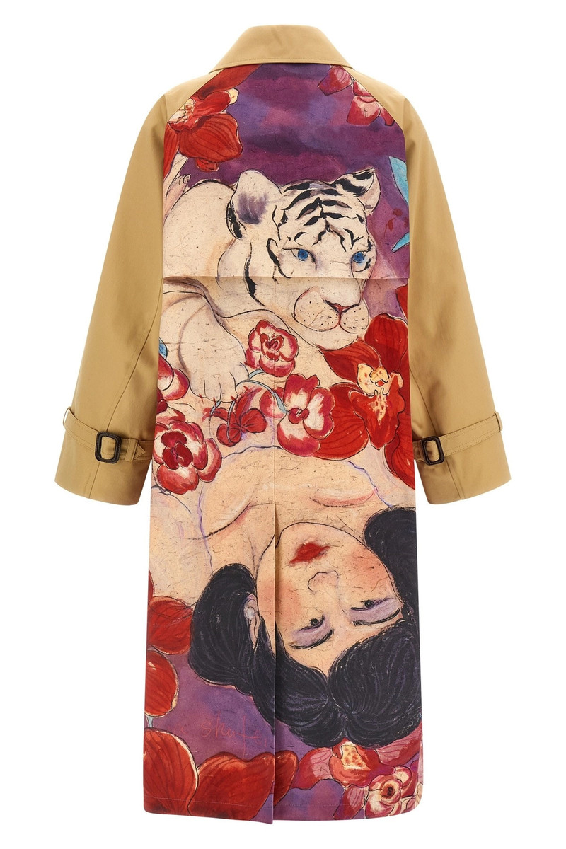 WEEKEND Max Mara 'Ninfa' capsule 'A Weekend With An Artist' trench coat outlook