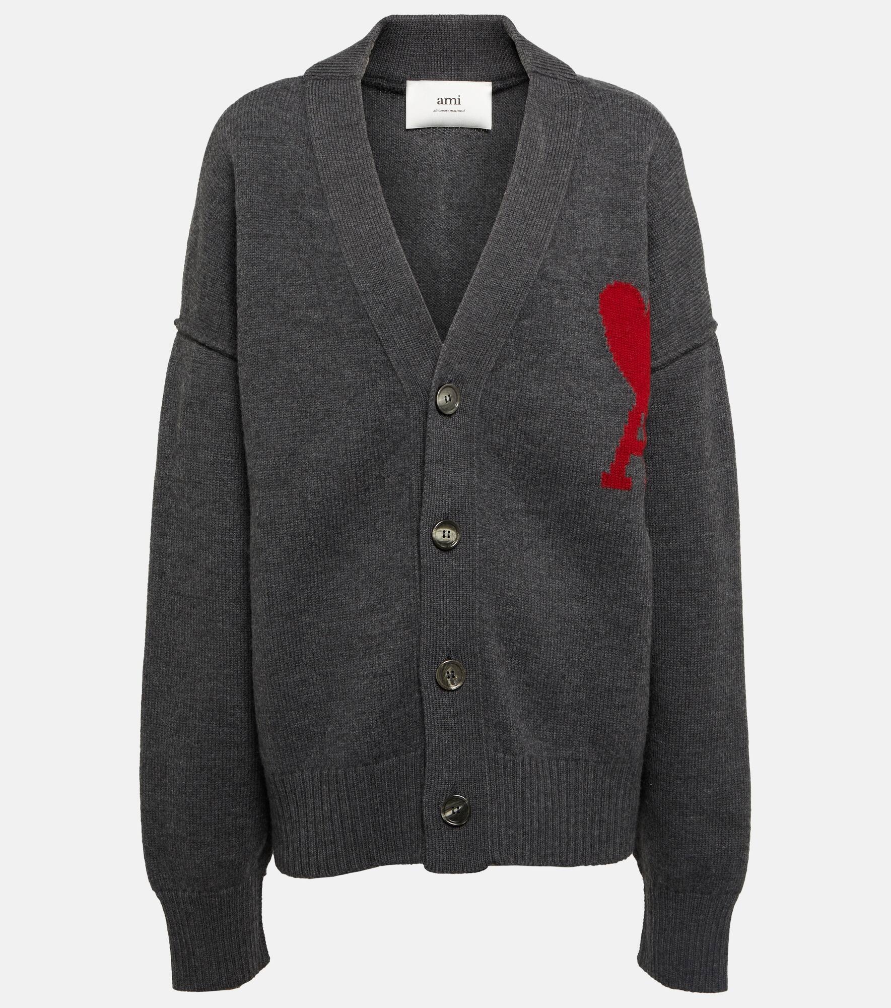 Ami de Cœur wool cardigan - 1