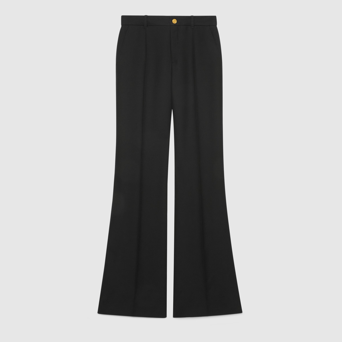 Wool silk flare pant - 1