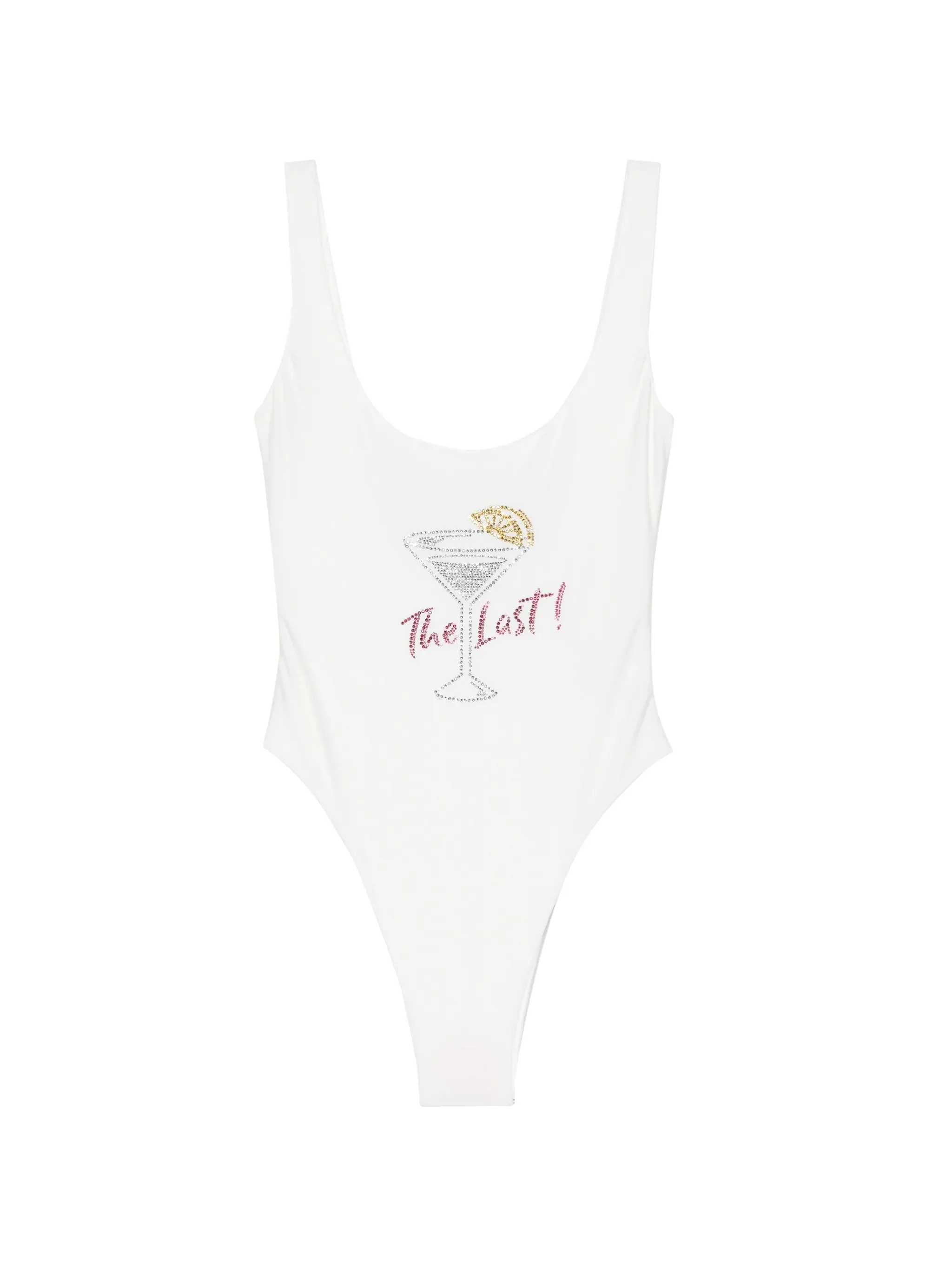 Oséree Rhinestone-embellished Scoop-neck Swimsuit - 1