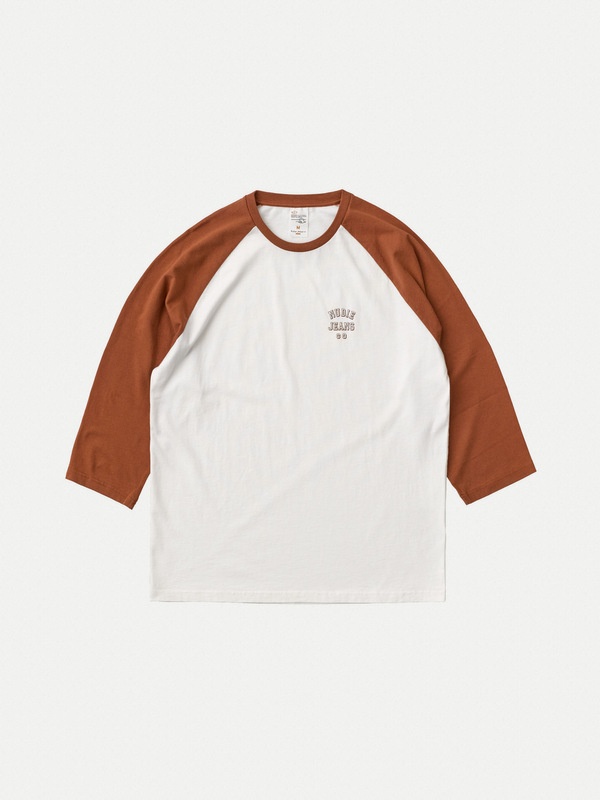 Joey Logo Tee Terra/Offwhite - 1