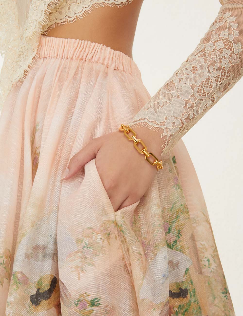 GRAPHIC CHAIN BRACELET - 2