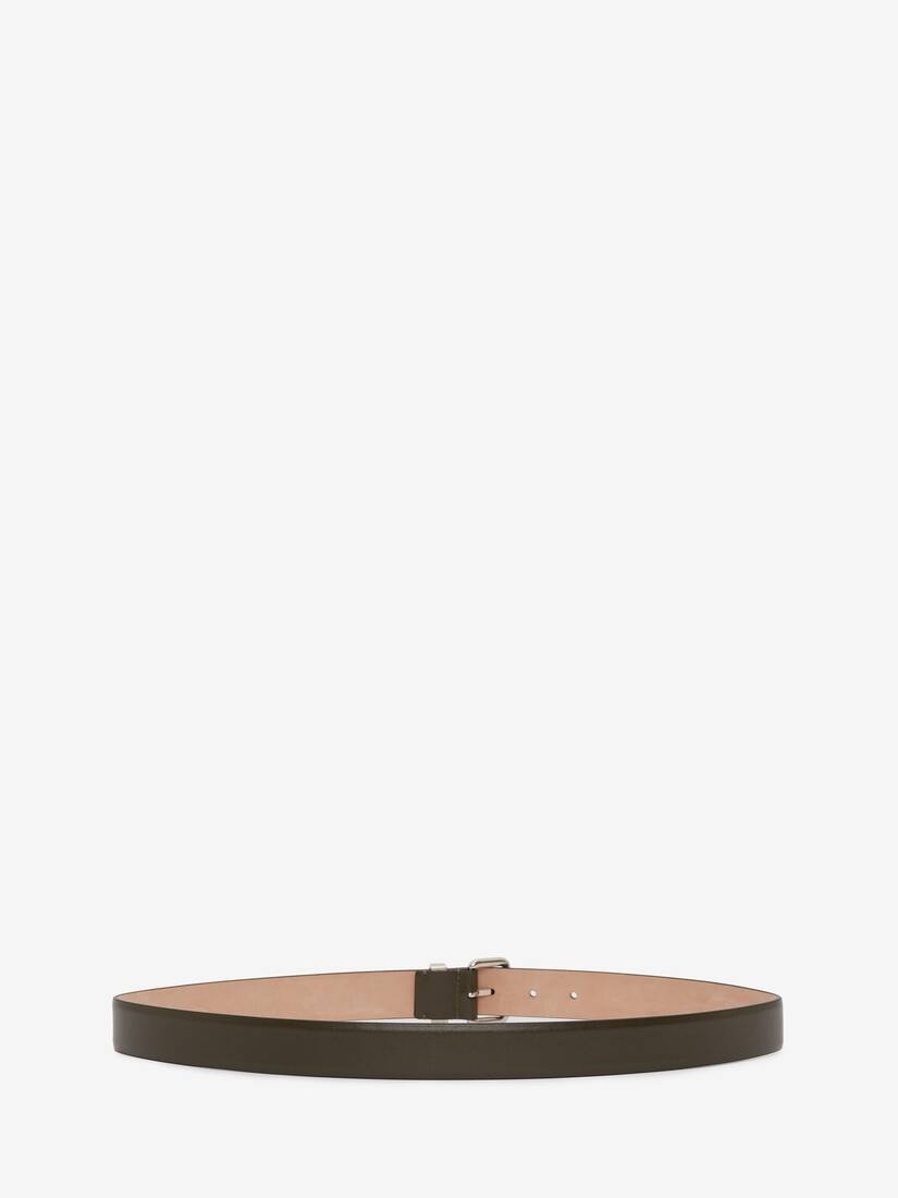 Skull Belt in Khaki - 2