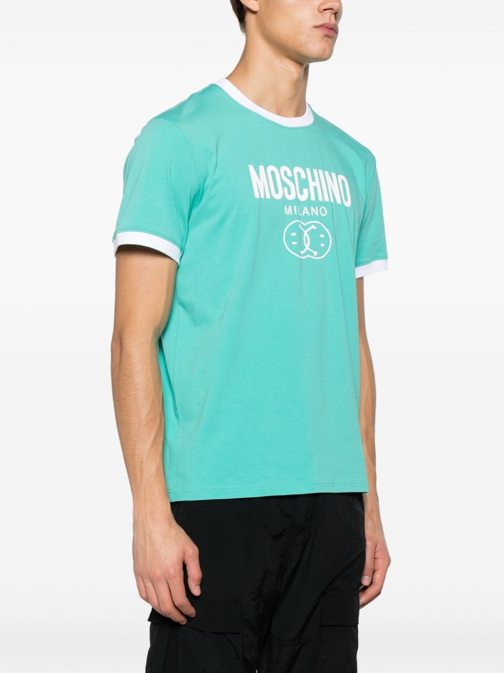 logo-print T-shirt - 3