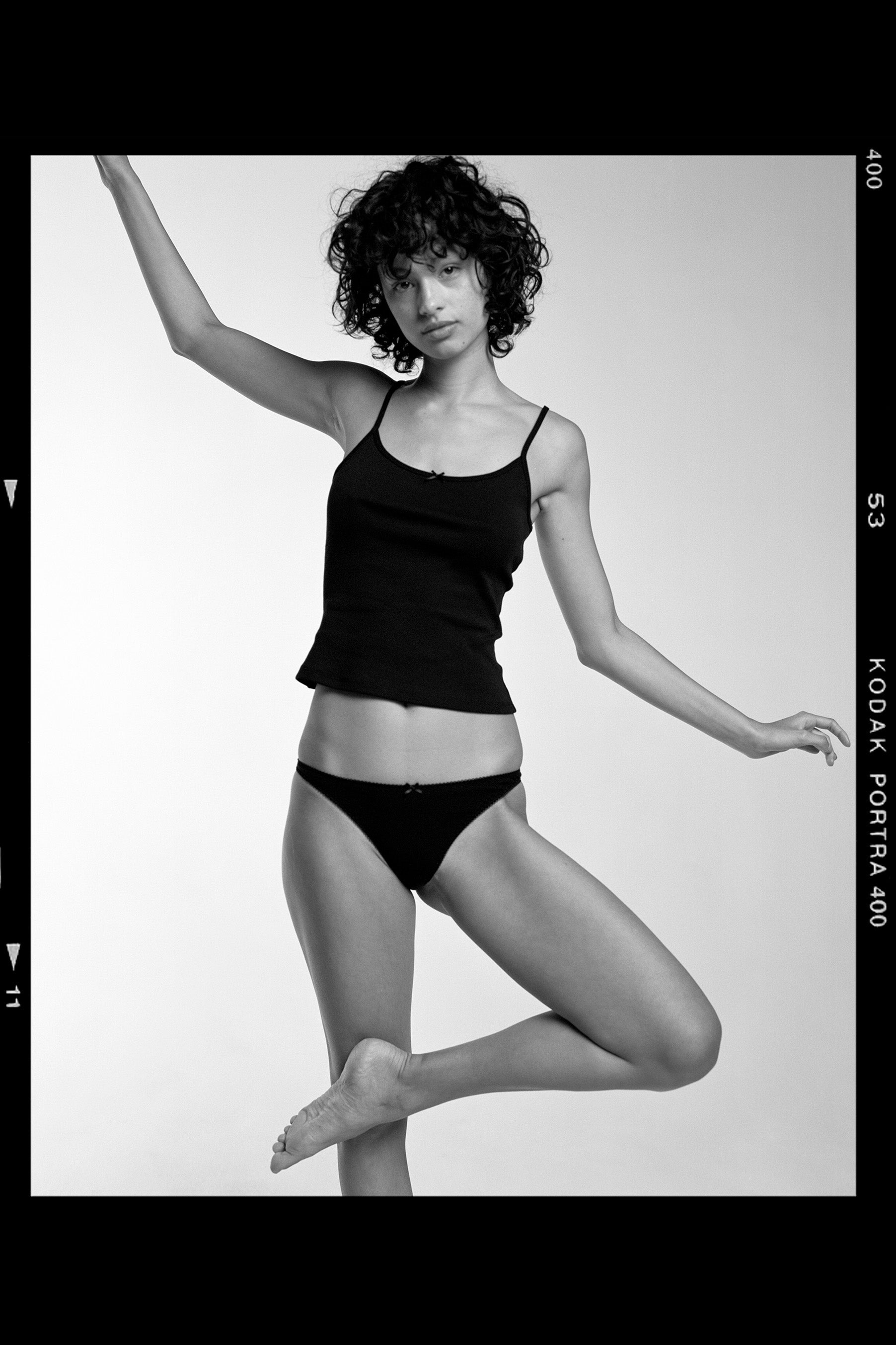 The Tank: Cotton Jersey Black - 3