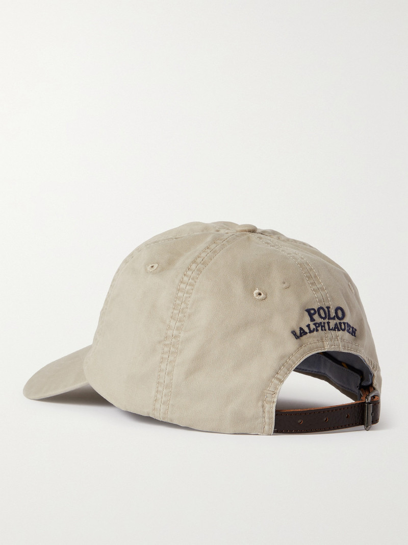 Logo-Embroidered Cotton-Twill Baseball Cap 3