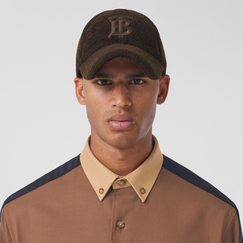 Monogram Motif Shearling Baseball Cap 3