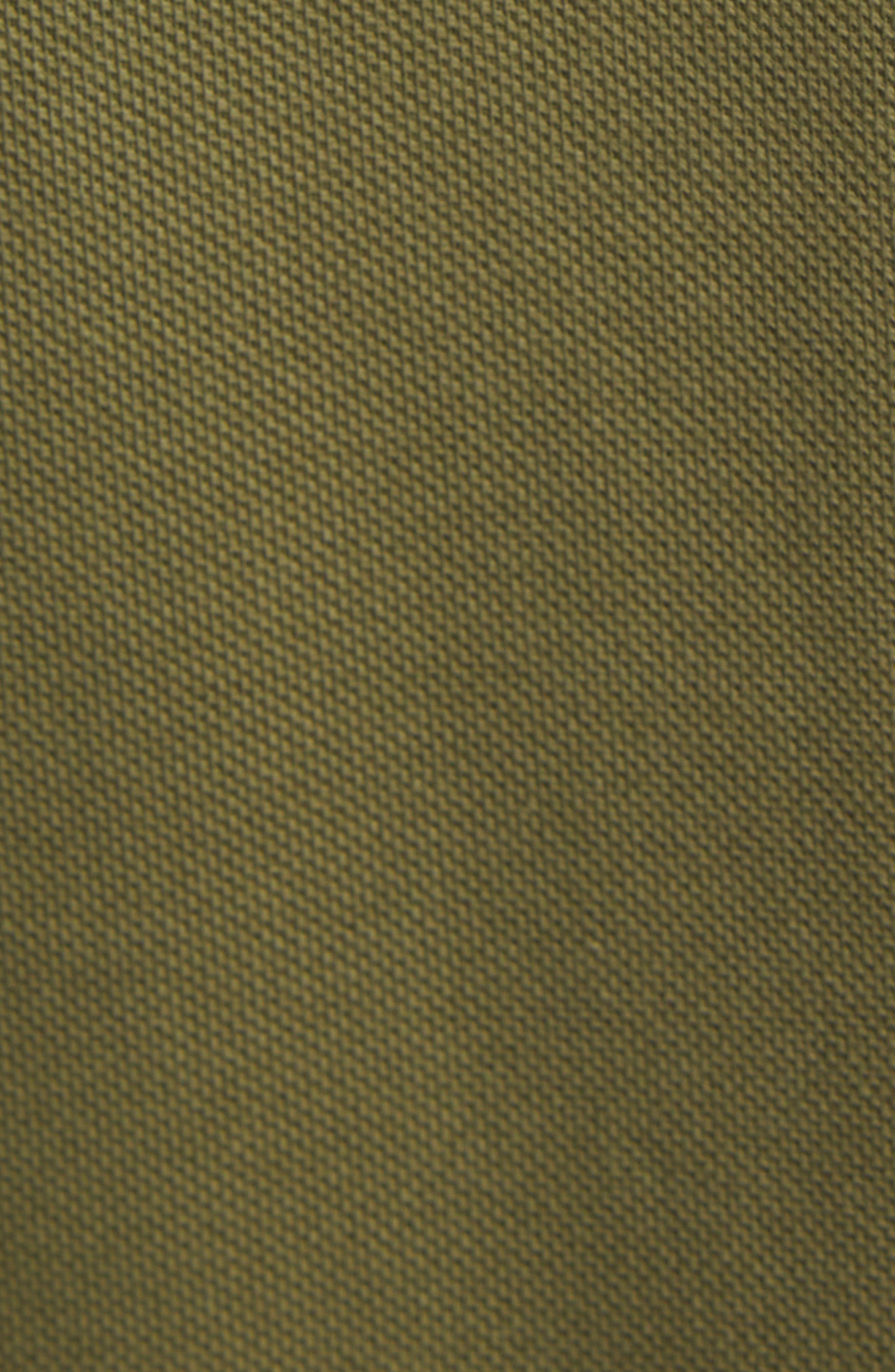 Moncler Logo Patch Cotton Piqué Polo in Smokey Olive at Nordstrom - 6