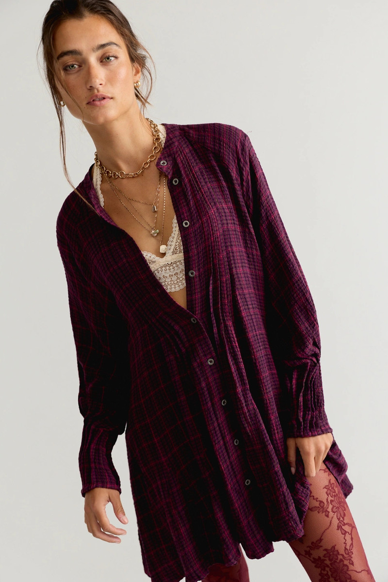 Backroads Plaid Mini Dress 3