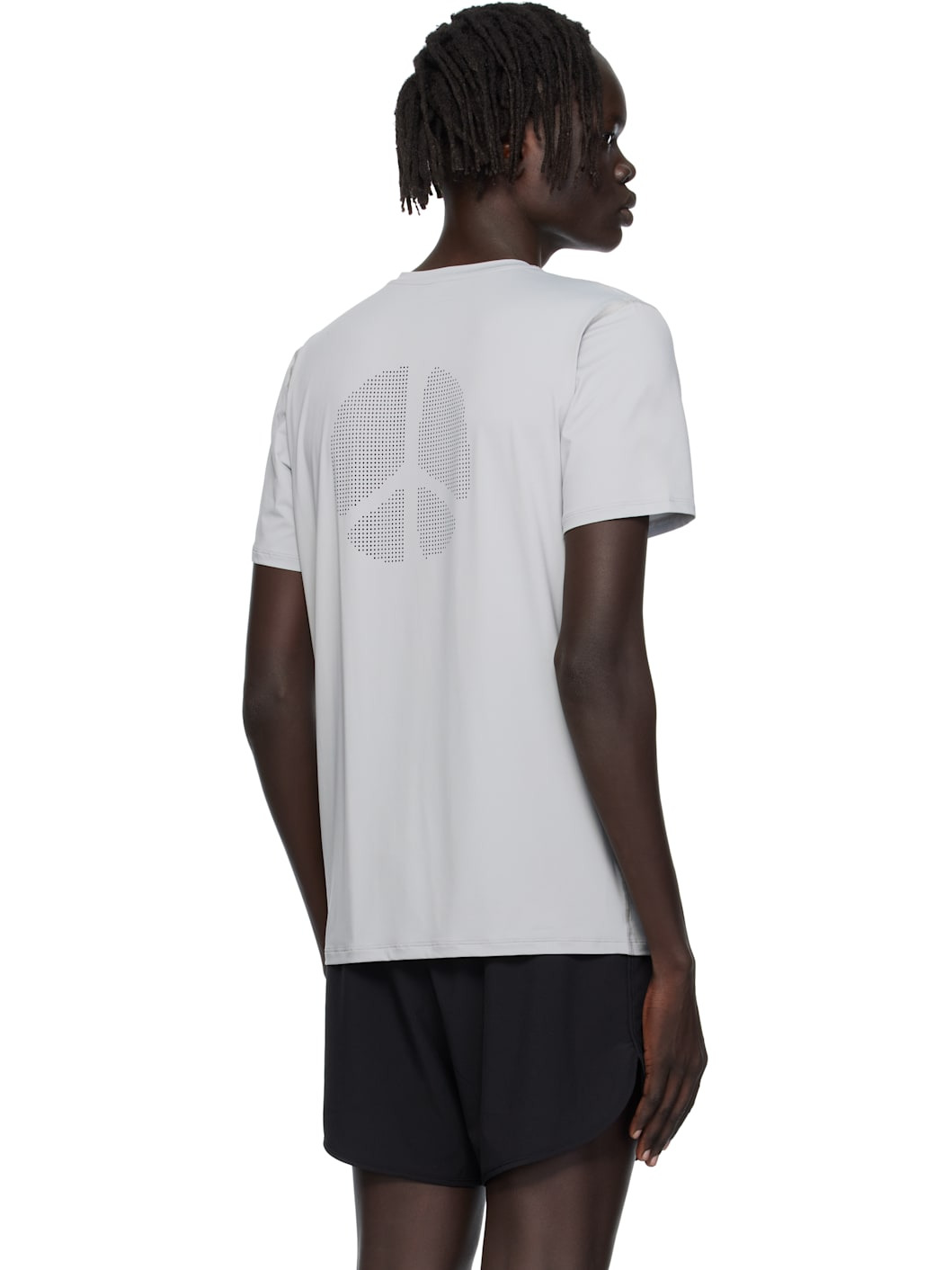 Gray Ultralight Aloe Short Sleeve T-shirt - 3