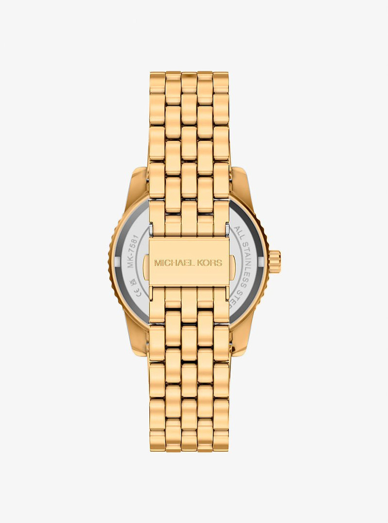 Bryant Pavé Gold-Tone Watch 3