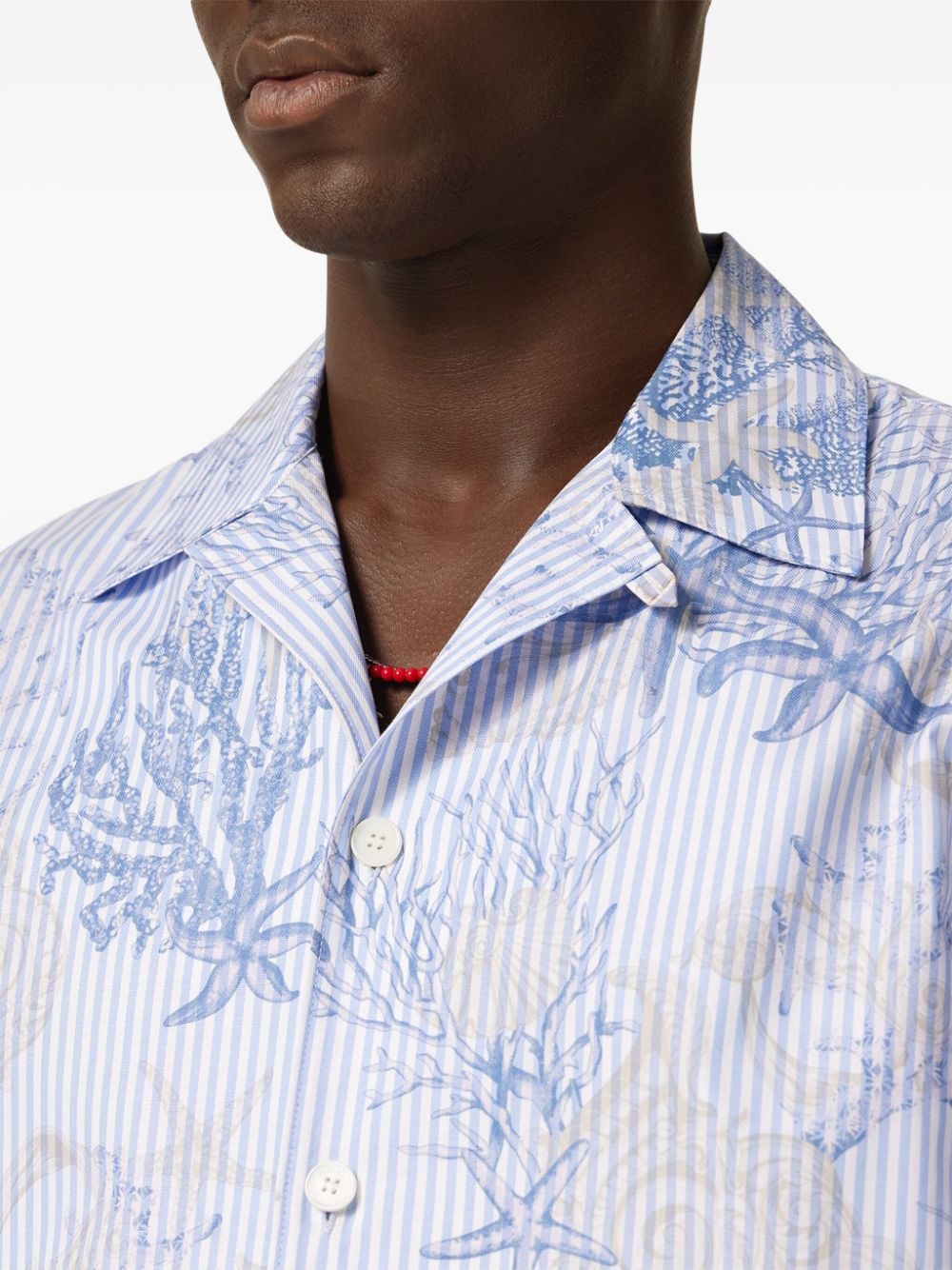 Barocco Sea cotton shirt - 5