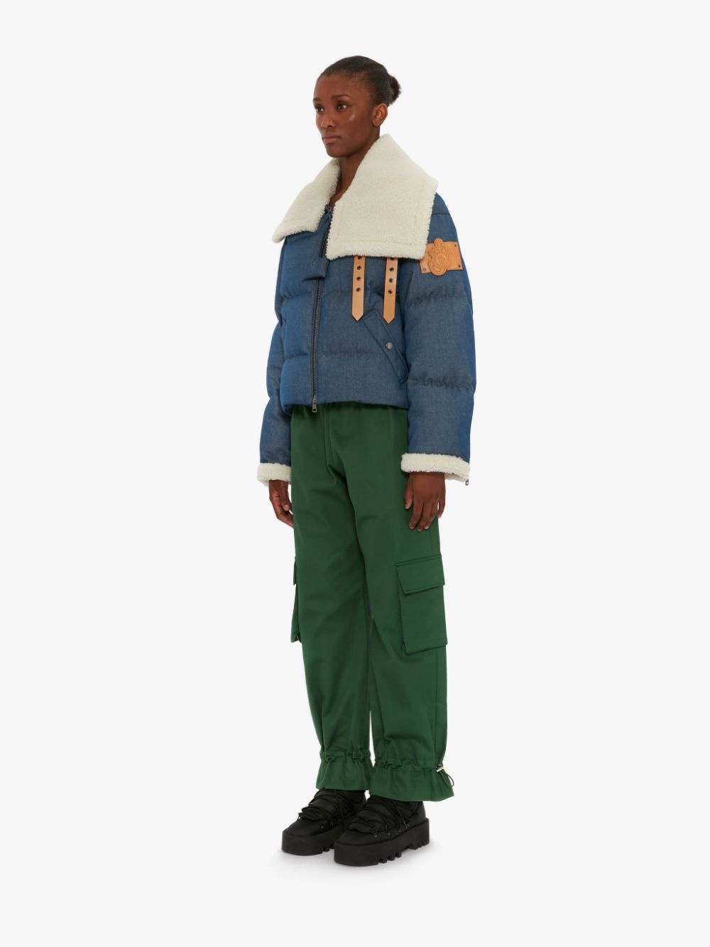 1 MONCLER X JW ANDERSON PENYGARDER DENIM JACKET - 3
