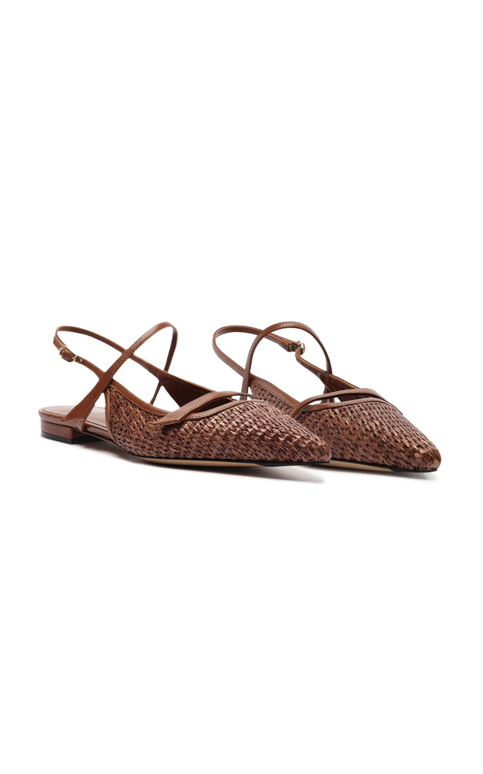 Tita Raffia Flats brown - 6
