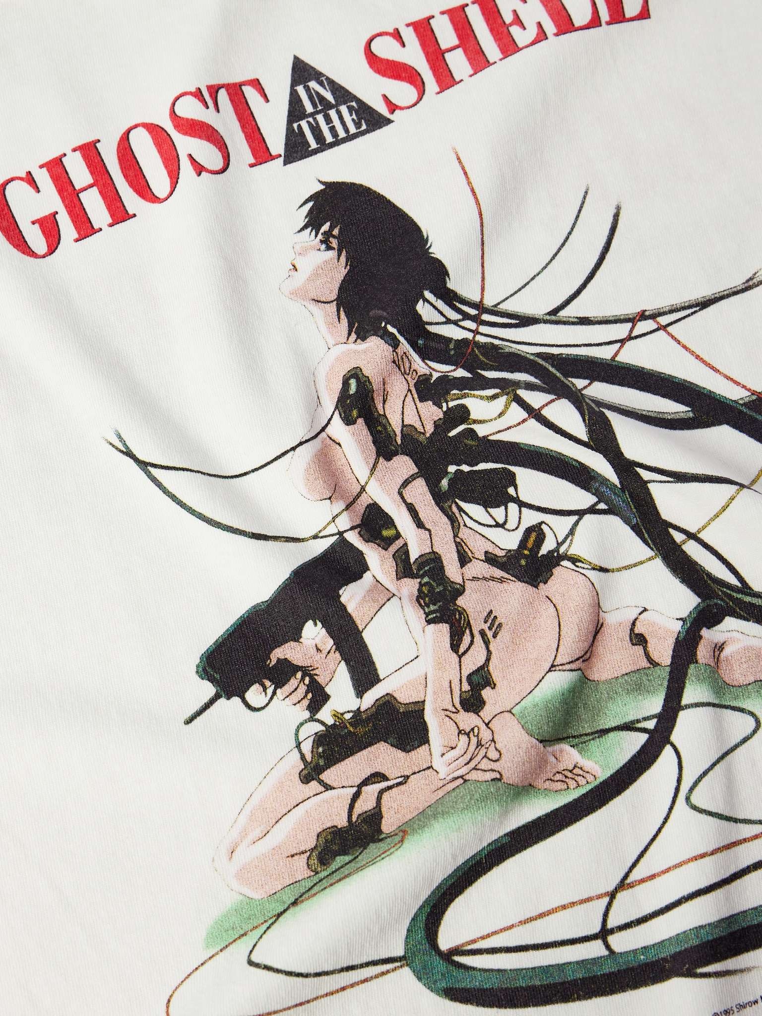 + Ghost in the Shell Printed Cotton-Jersey T-Shirt - 6