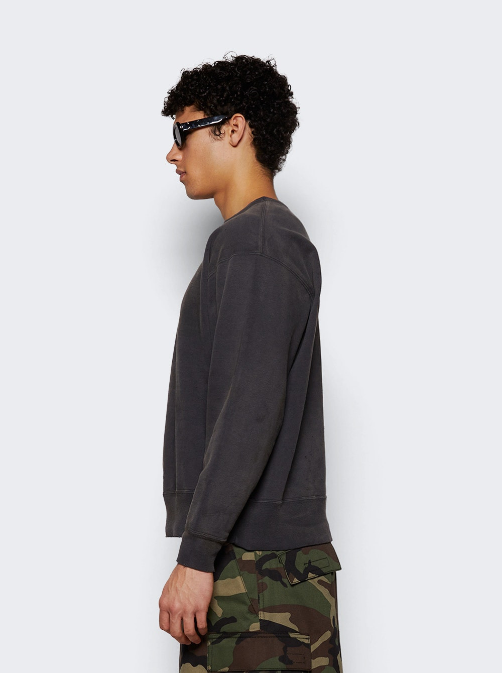 Crewneck Sweatshirt Black - 4