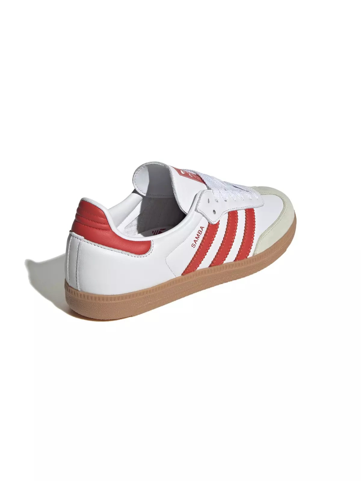 Originals Samba OG "Ftwr White/Solar Red" Women's Shoe - 6