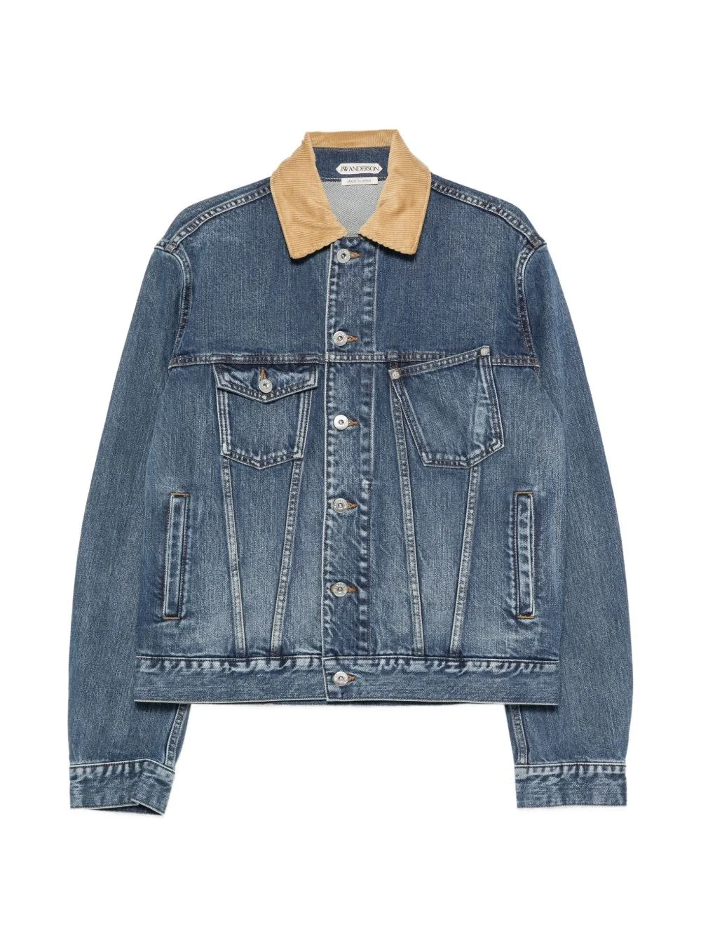 Denim cotton jacket - 1