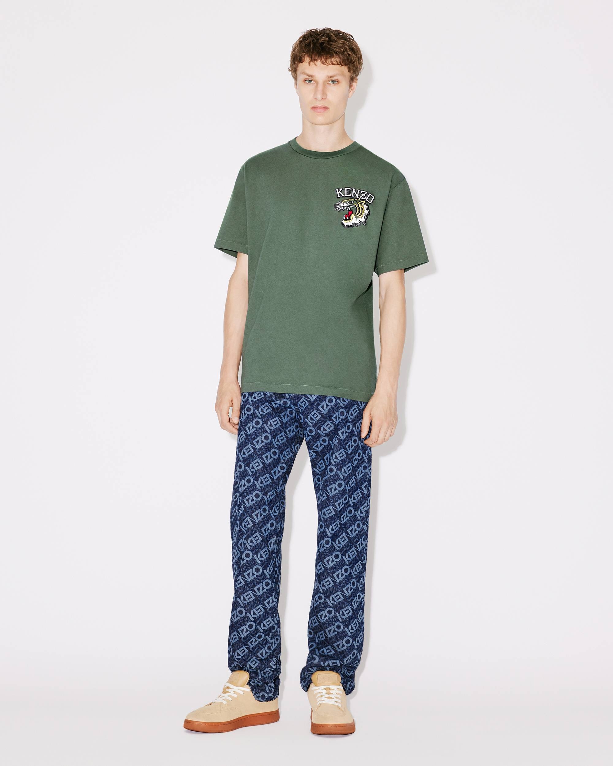 'Monogram' ASAGAO straight-fit jeans - 3