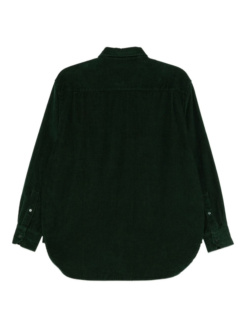 logo-embroidered shirt - 2