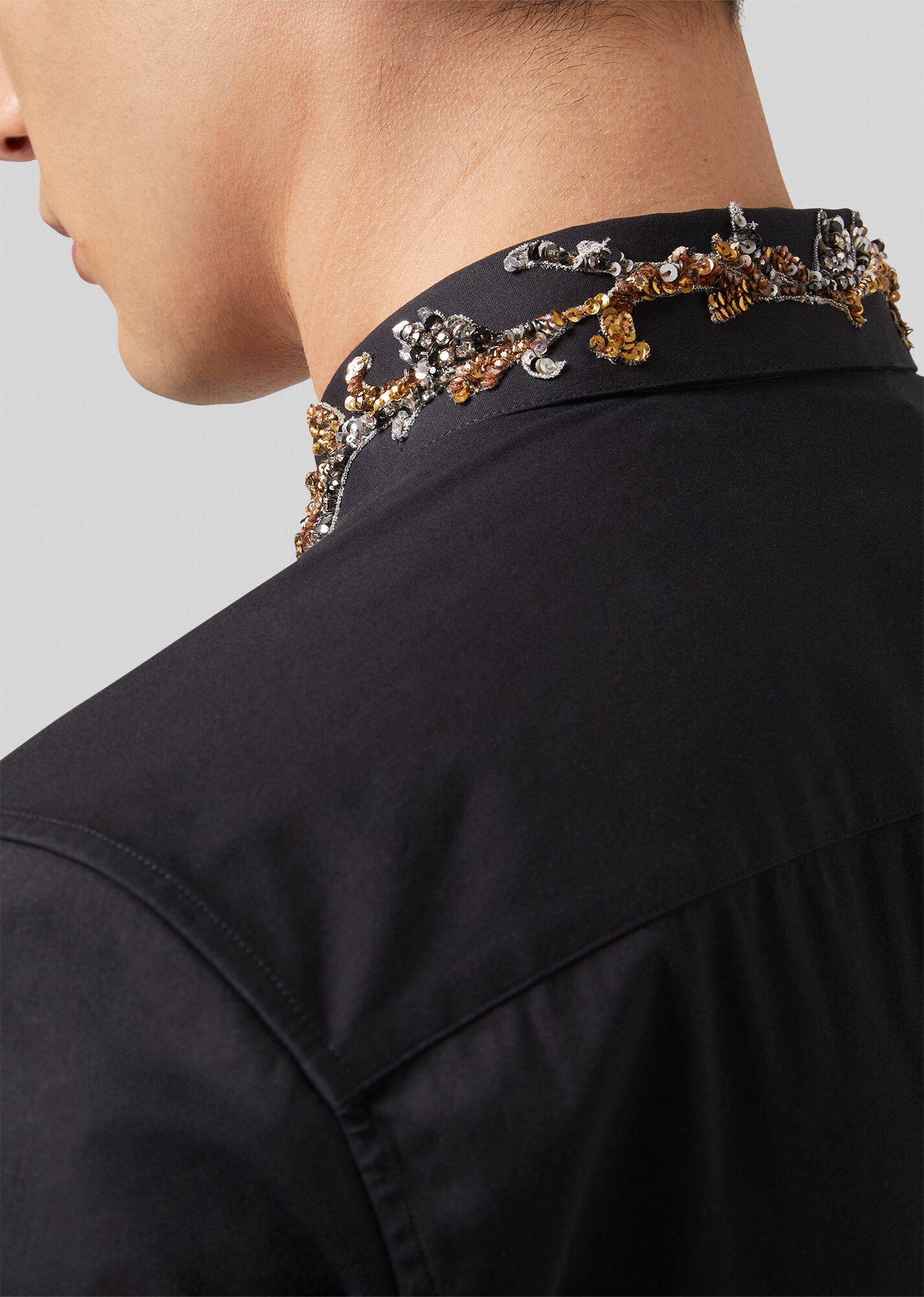 Barocco Embroidered Accent Shirt - 2