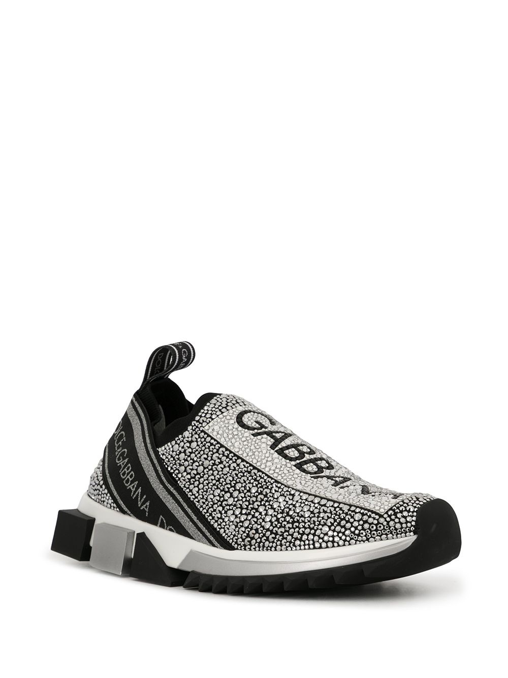 Sorrento crystal embellished sneakers - 2