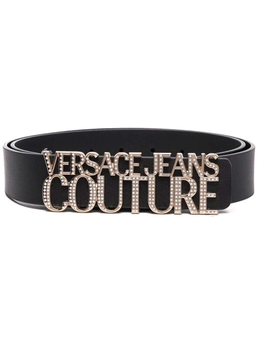 logo buckle belt - 1