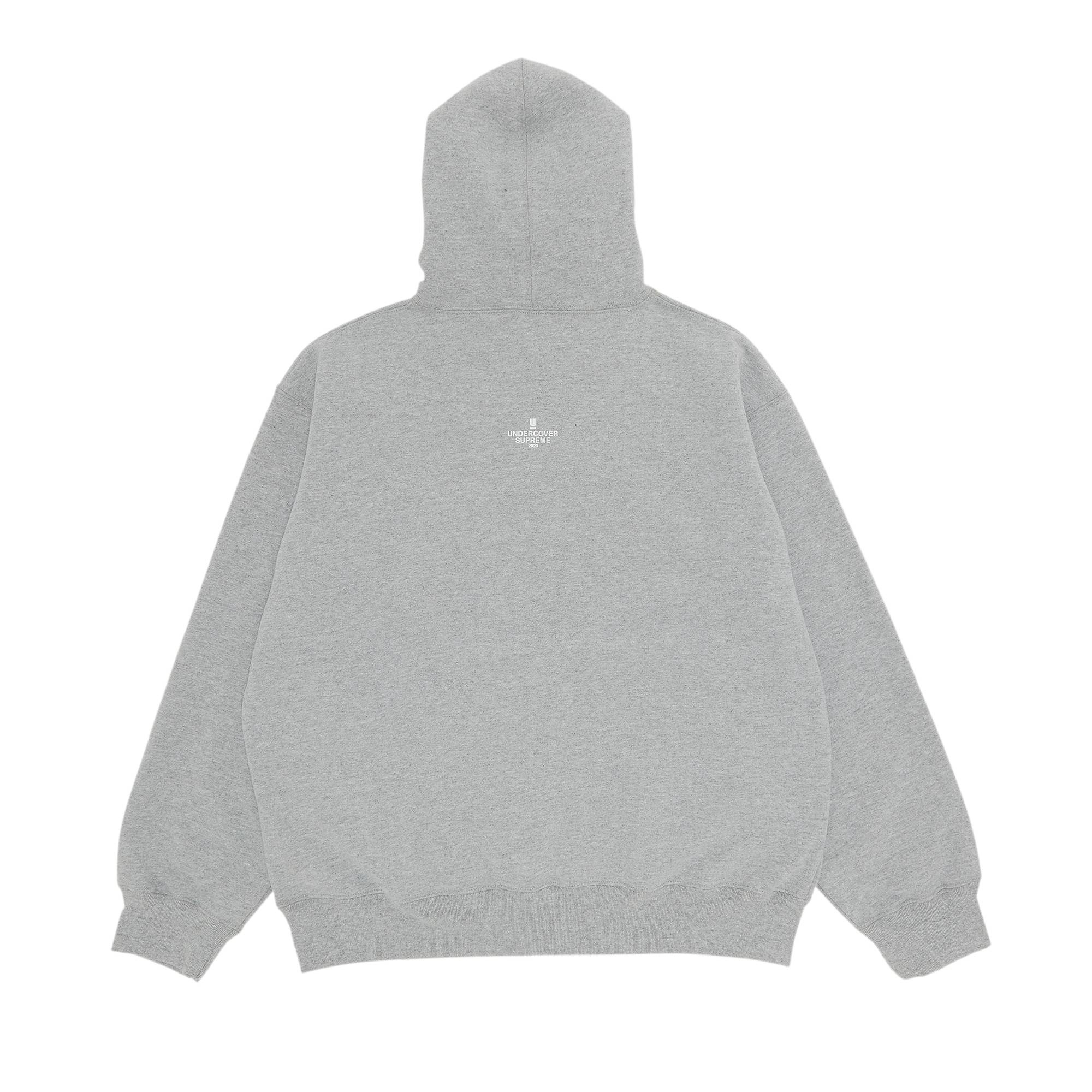 Supreme x UNDERCOVER Anti You Hooded Sweatshirt 'Heather Grey' - 2