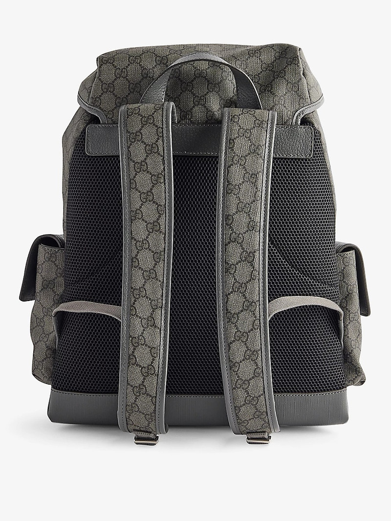 GG Supreme canvas backpack 4