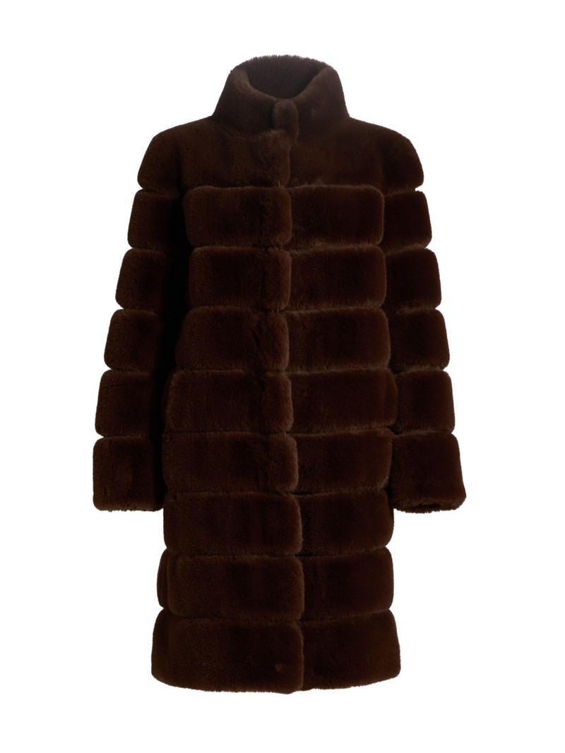Women's Christie Faux-Fur Coat - Hazelnut 1
