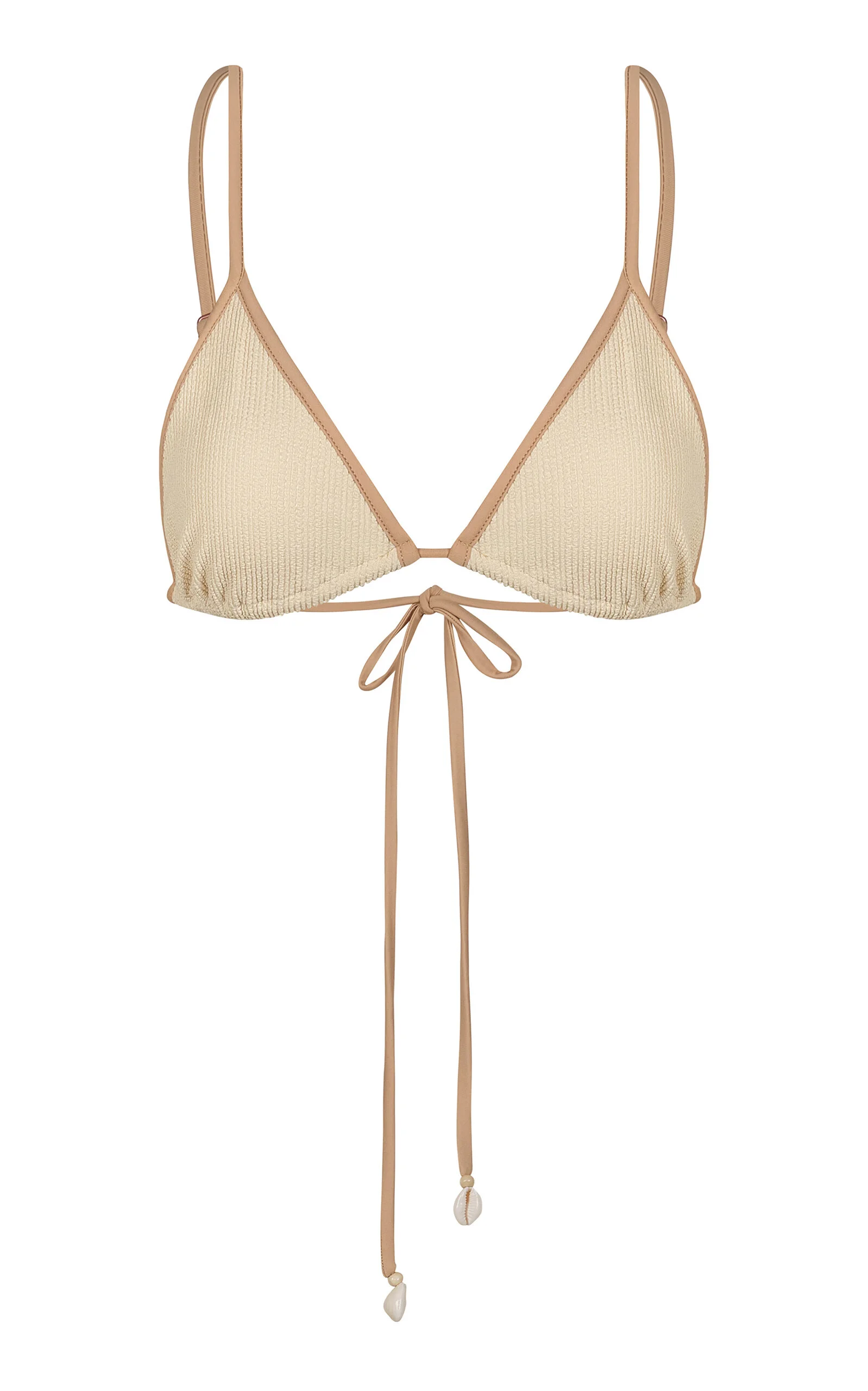 Playa Del Río String Bikini Top ivory - 1