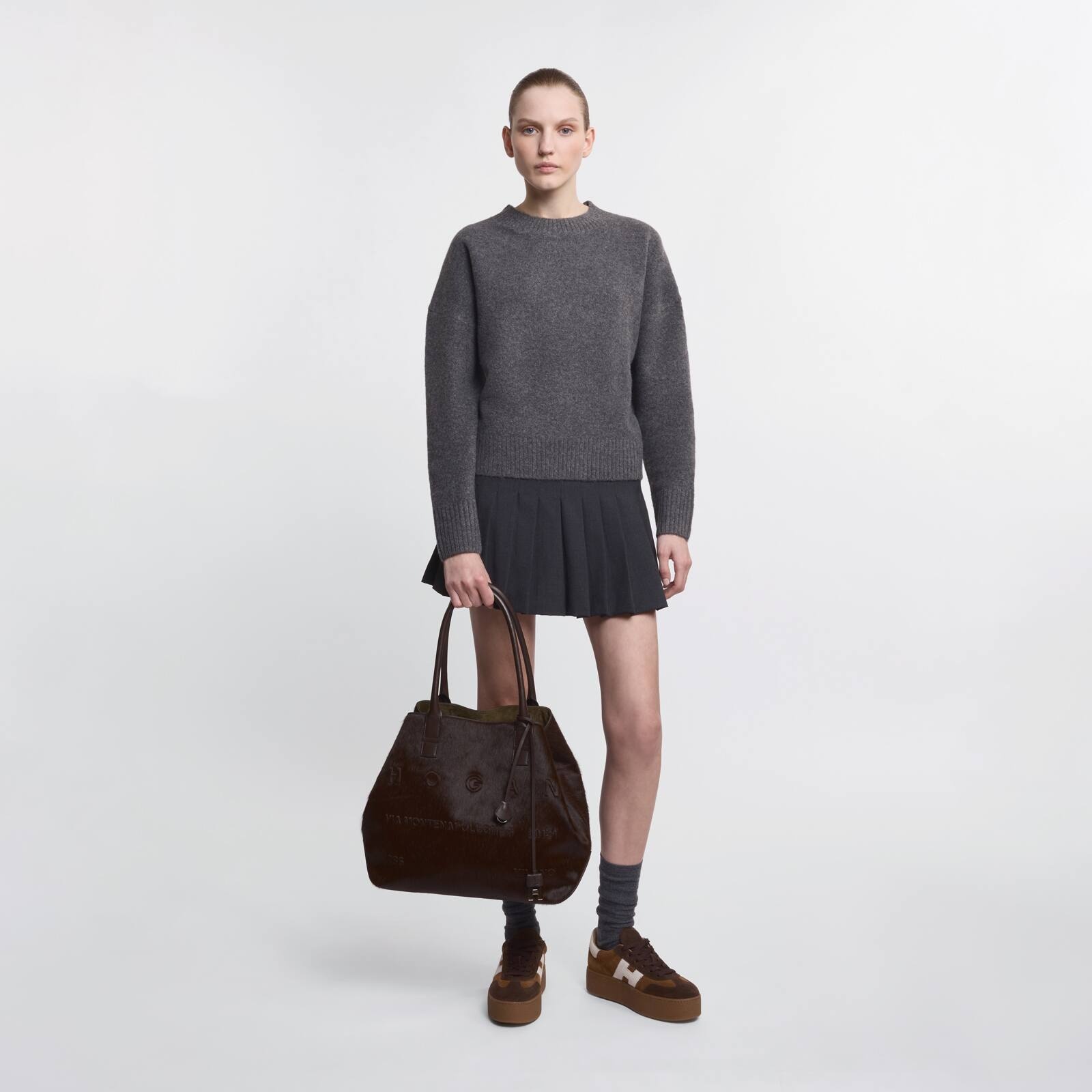 HOGAN Hogan Script Shopping Bag Medium | REVERSIBLE