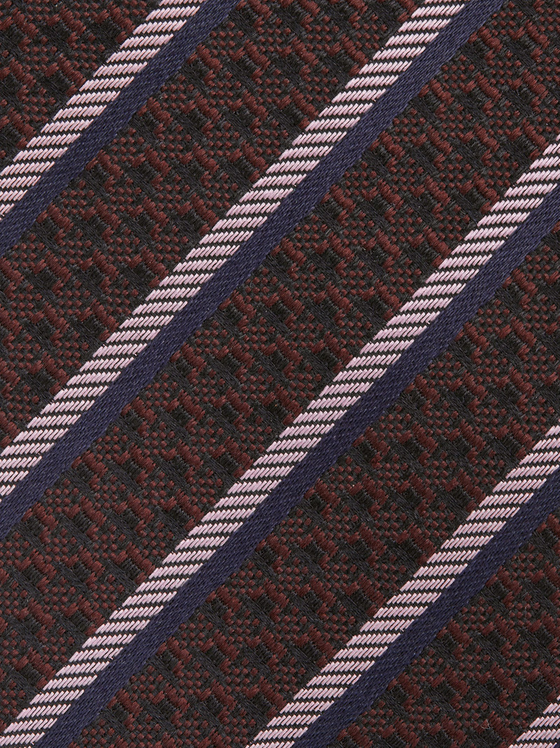 ZEGNA BURGUNDY SILK TIE outlook
