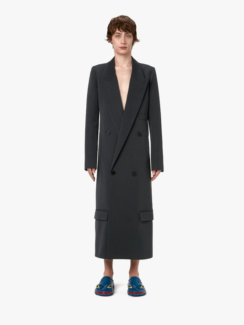 JW Anderson LONGLINE DOUBLE-BREASTED COAT outlook