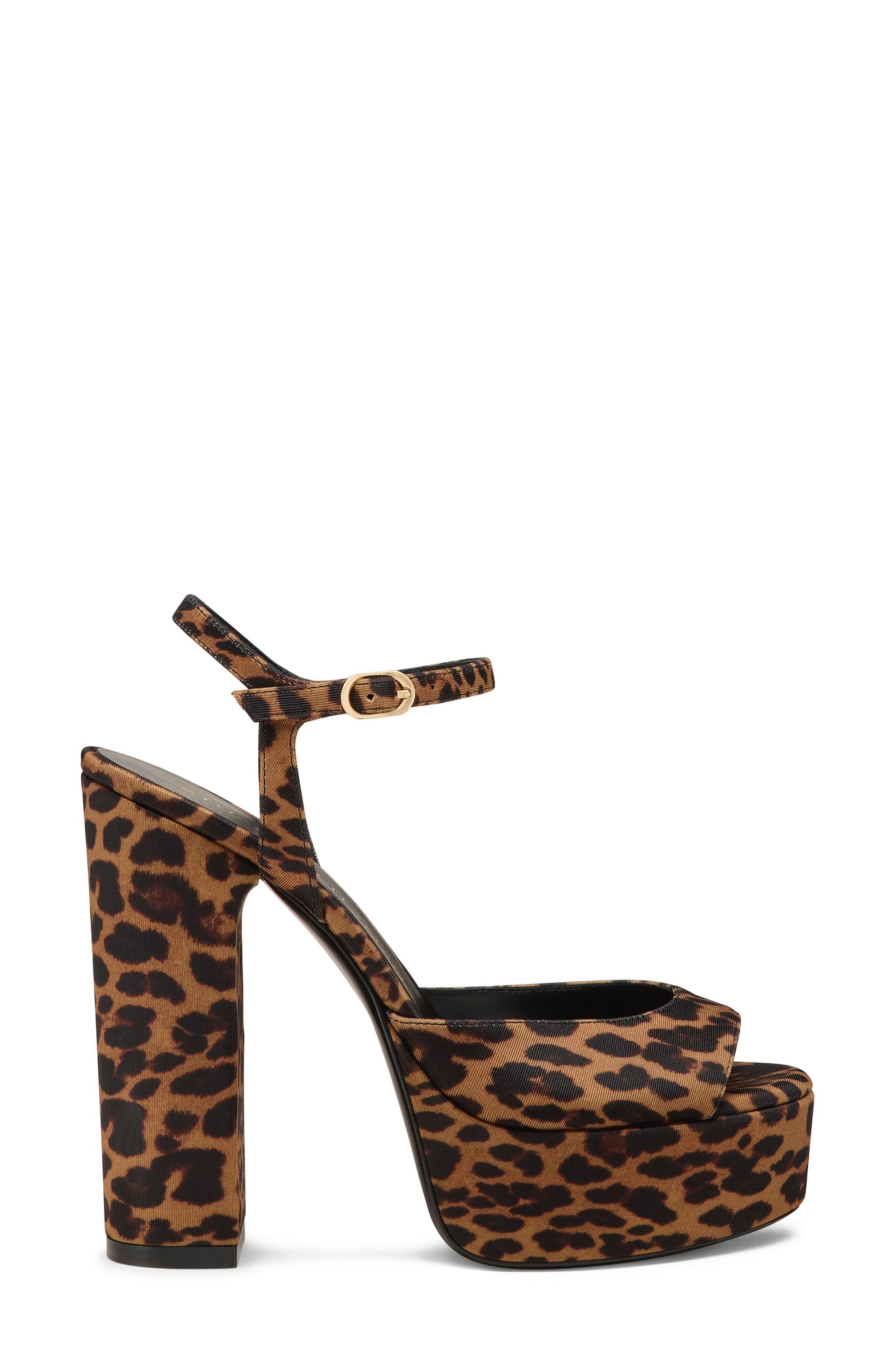 Stuart Weitzman Dayna Boost Platform Sandal in Classic at Nordstrom - 3