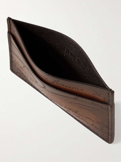 Berluti Scritto Venezia Leather Cardholder outlook