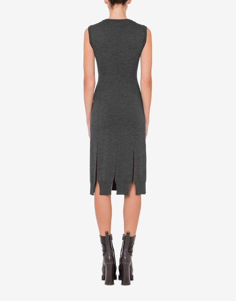 EXTRAFINE MERINO WOOL DRESS 3