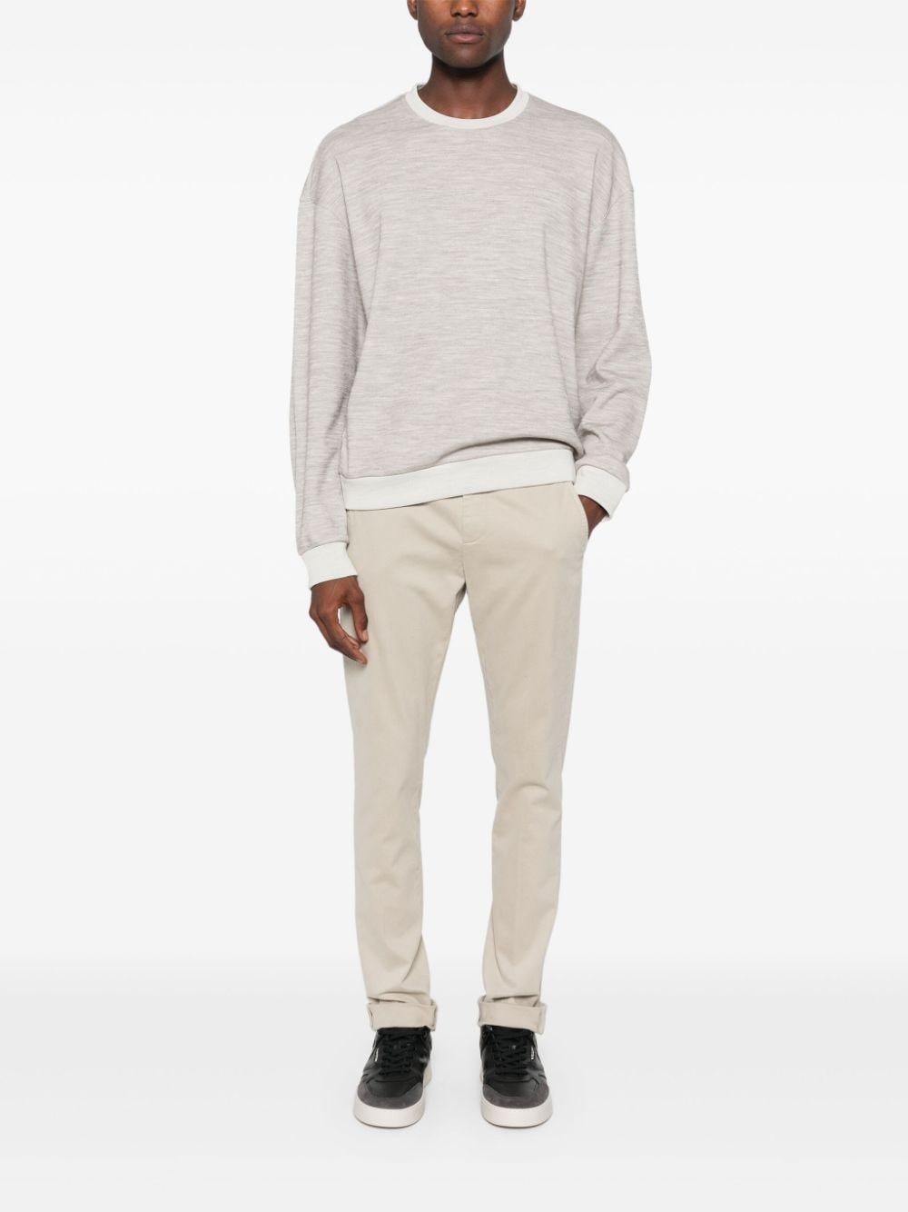 virgin wool-blend jumper - 2