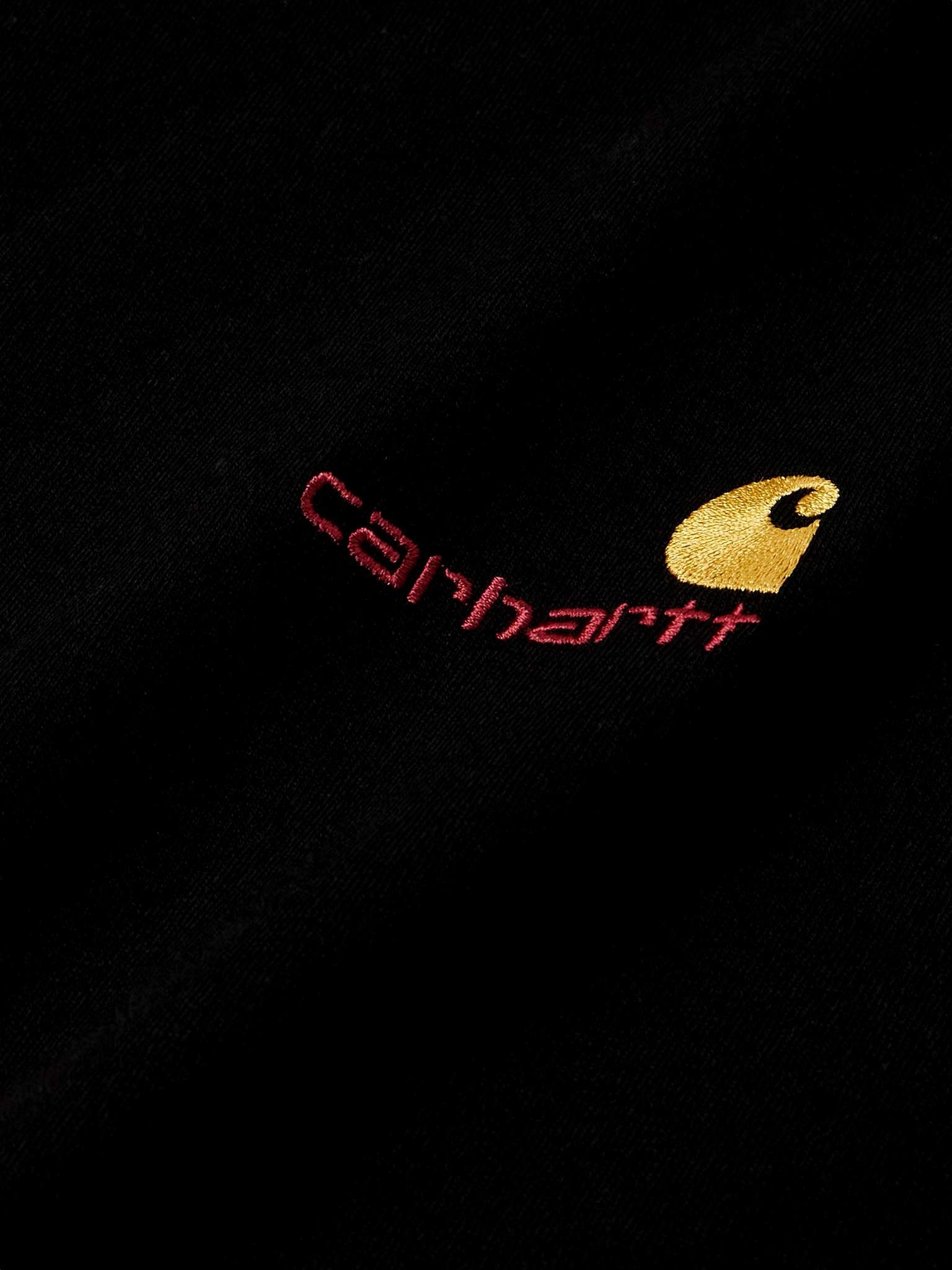 American Script Logo-Embroidered Organic Cotton-Jersey T-Shirt - 5