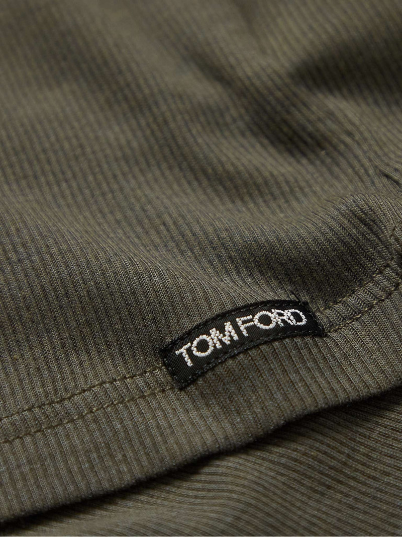 TOM FORD Ribbed Cotton and Modal-Blend Tank Top outlook