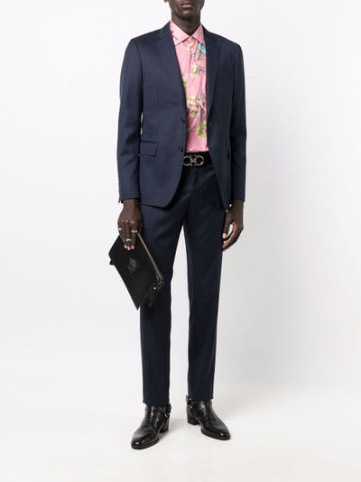 Etro formal floral print shirt outlook