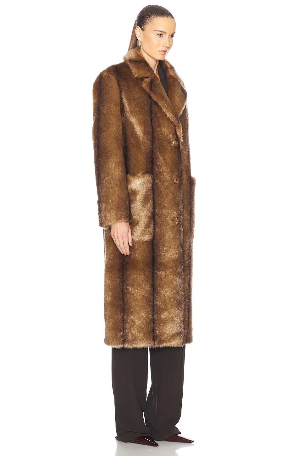 Joy Faux Fur Coat - 3