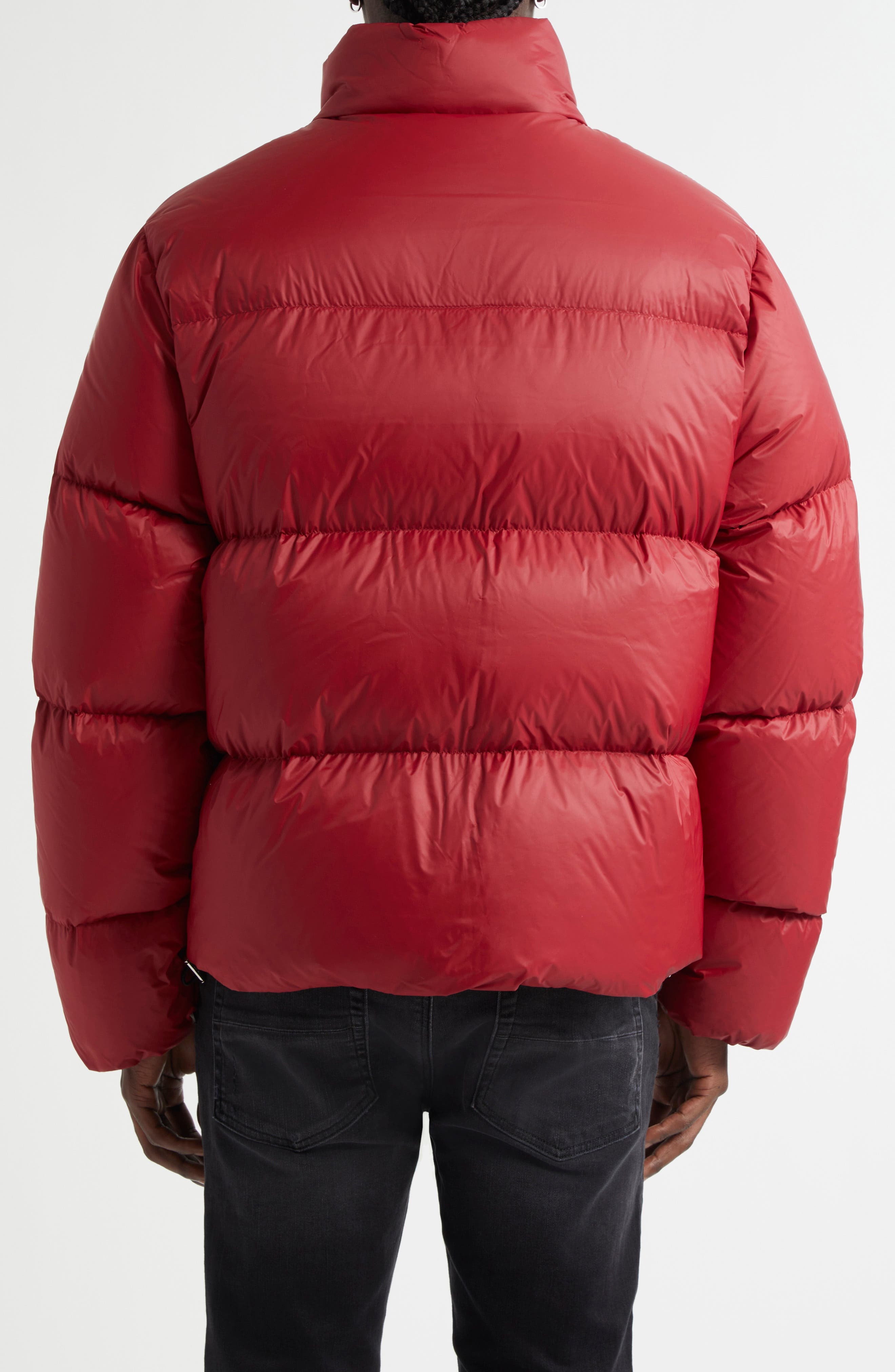 AMIRI Bones Down Puffer Jacket in Deep Red at Nordstrom - 2