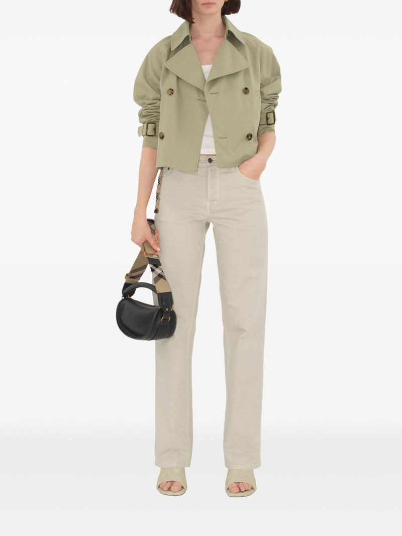 Burberry double-breasted trench jacket outlook
